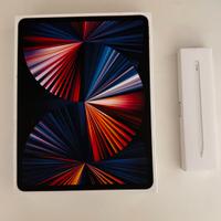 IPad Pro 12.9 M1 | 256Gb | + Pencil e Cover
