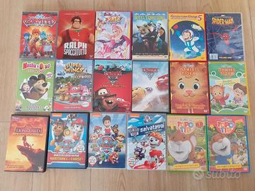 18 DvD Film di cartoni 