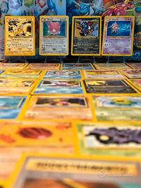 Lotto carte pokemon set Neo Revelation in ITA e EN