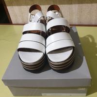 Sandali Bianchi in pelle