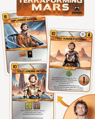 Terrraforming Mars - carte personalizzate 