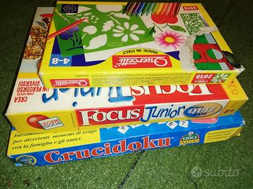 Set giochi da tavolo per ragazzi idea Pasqua