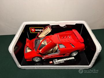 Lamborghini Diablo 1990 Bburago 1:18 rosso raro