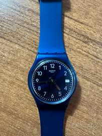 Orologio Swatch Silver In Blue (GN416)