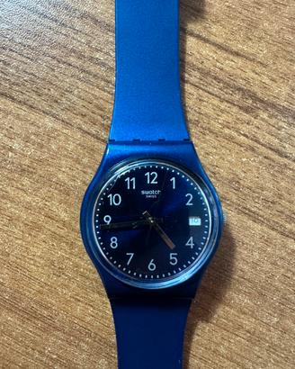 Orologio Swatch Silver In Blue (GN416)