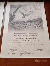 attestati periodo anno '30