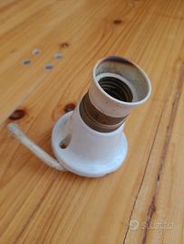 Portalampada da muro vintage