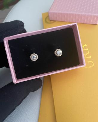 Orecchini moissanite