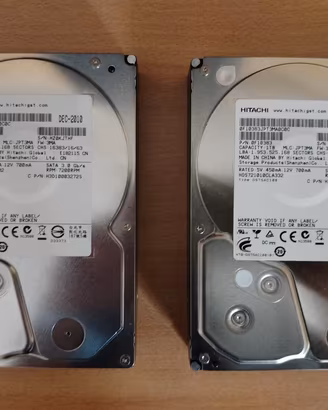 Hard disk 1Tb Hitachi coppia