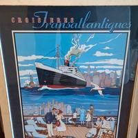 Poster pubblicitario Crociere di lusso