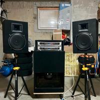  Impianto audio 6000 + 6000 RMS