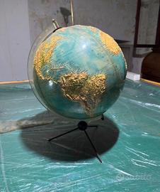 Mappamondo Rilievo Vintage Rico firenze anni 60