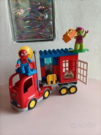 Lego Duplo camion di spiderman 