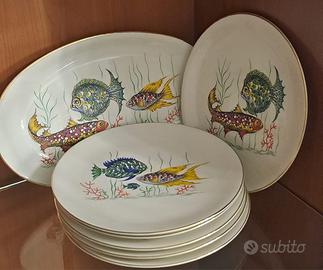 Servizio piatti porcellana