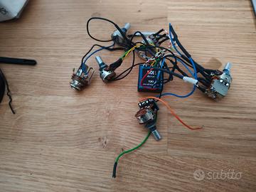 Elettronica per basso elettrico Noll tcm3 