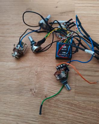 Elettronica per basso elettrico Noll tcm3 