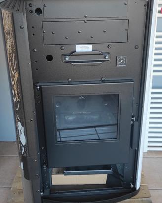 Stufa a legna pellet e nocciolino 