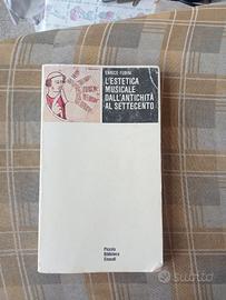 Libro di storia della musica Enrico Fubini