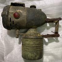 Fanale antico moto bici ad acetilene