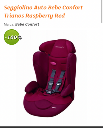 seggiolino auto Trianos Bebè confort 9-36kg