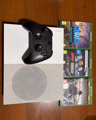 Xbox one S 500gb + controller series + 3 giochi