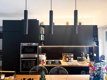 Cucina IKea nera opaca