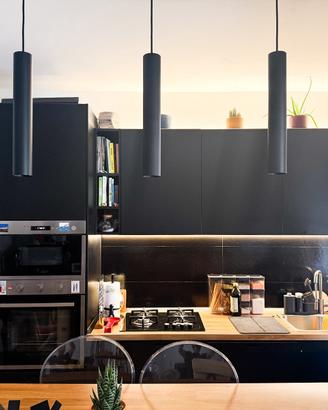 Cucina IKea nera opaca