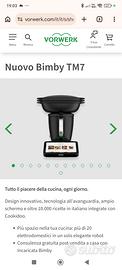 Bimby tm7 nuovo imballato garanzia 2 anni
