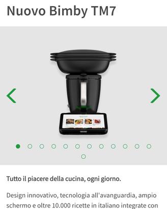 Bimby tm7 nuovo imballato garanzia 2 anni