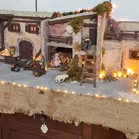 PRESEPE ARTIGIANALE IN POLISTIROLO 