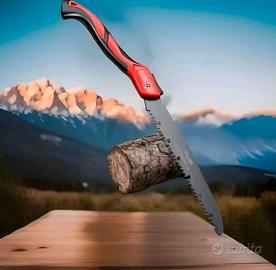 SEGHETTO PIEGHEVOLE MANICO ERGONOMICO LAMA 25 CM