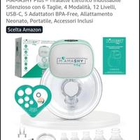 Tiralatte Mamashy Plus + Sacchetti raccogli latte