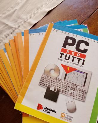 PC per tutti collana di 24 fascicoli anni '90