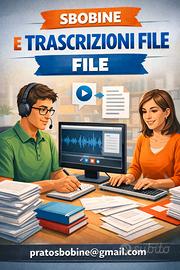 Trascrizioni file audio/video
