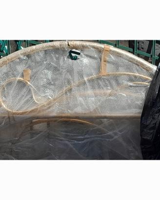 Letto matrimoniale  bagno  oro