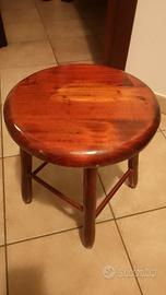 Sgabello arte povera restaurato