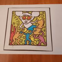 KEITH HARING 6 STAMPE SECONDO LOTTO