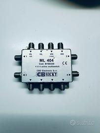 Multiswitch x impianti satellitari multiutenza