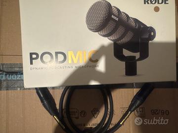 Rode PodMic + XRL + Focusrite 3rd Gen