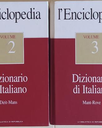 Enciclopedia  Dizionario Italiano 4 volumi
