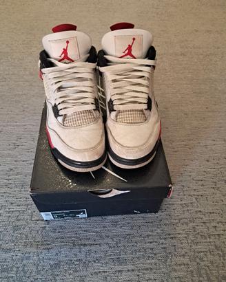 Jordan 4 red cement