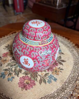 Ginger jar cinese vintage Jingdezhen