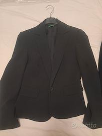 Benetton giacca/blazer gessato