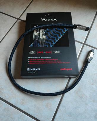cavo ethernet Audioquest Vodka  0.75 cm.