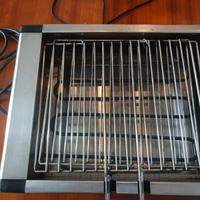 Griglia Elettrica tutta in acciaio inox marca Nida