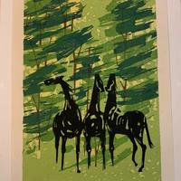 Xilografia Shiro Takagi