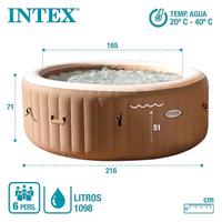 Piscina idromassaggio intex 6 posti