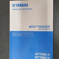 USO E MANUTENZIONE MANUALE YAMAHA MT07 TRACER - BC