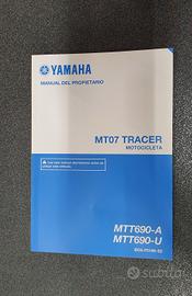 USO E MANUTENZIONE MANUALE YAMAHA MT07 TRACER - BC