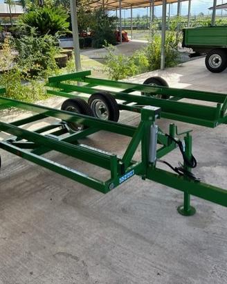 Rimorchio pianale Portabins 30 Q.li - N O V I T A'